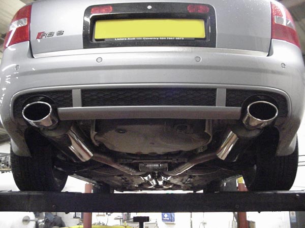 Audi RS6 V8 Milltek Exhaust Cat Back Non Res System Sports Cats