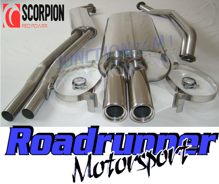 Scorpion BMW 325 E30 (89-91) Stainless Steel Exhaust System Full Inc