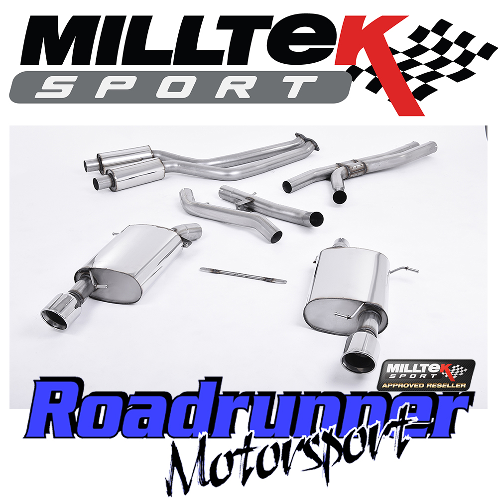 Milltek Bmw 335i E92 Coupe 2wd Exhaust Full System Inc Secondary Decats Ssxbm014 7625694417762 Ebay